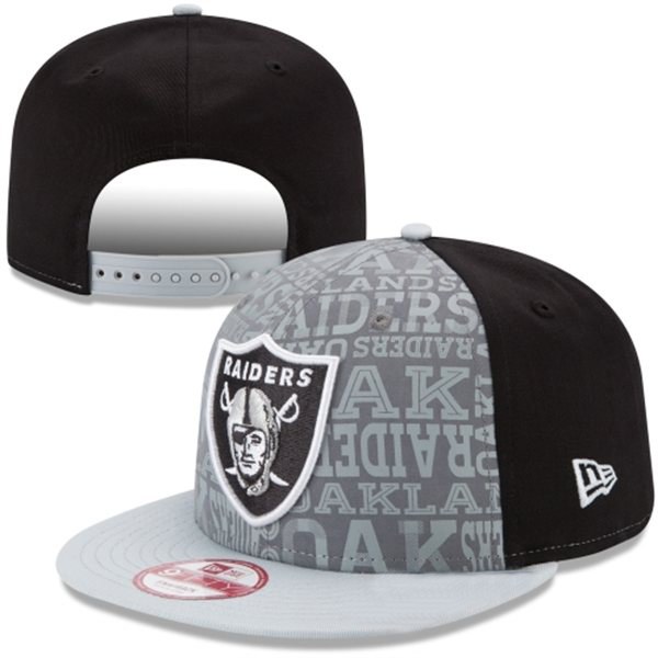 NFL Oakland Raiders NE Snapback Hat #83